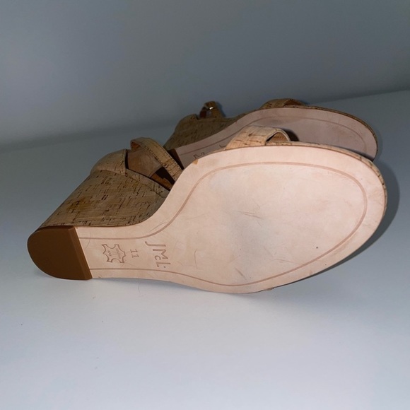 J.McLaughlin Middleton Cork Wedge Sandals - Picture 10 of 12
